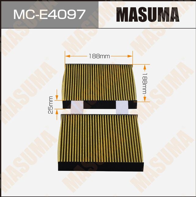 Салонный фильтр Masuma. Артикул MC-E4097