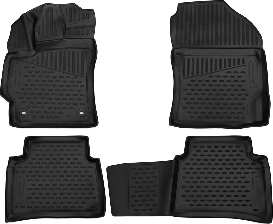 Коврики Element для салона Toyota Corolla E210 2018-2026. Артикул ELEMENT3D02188210k