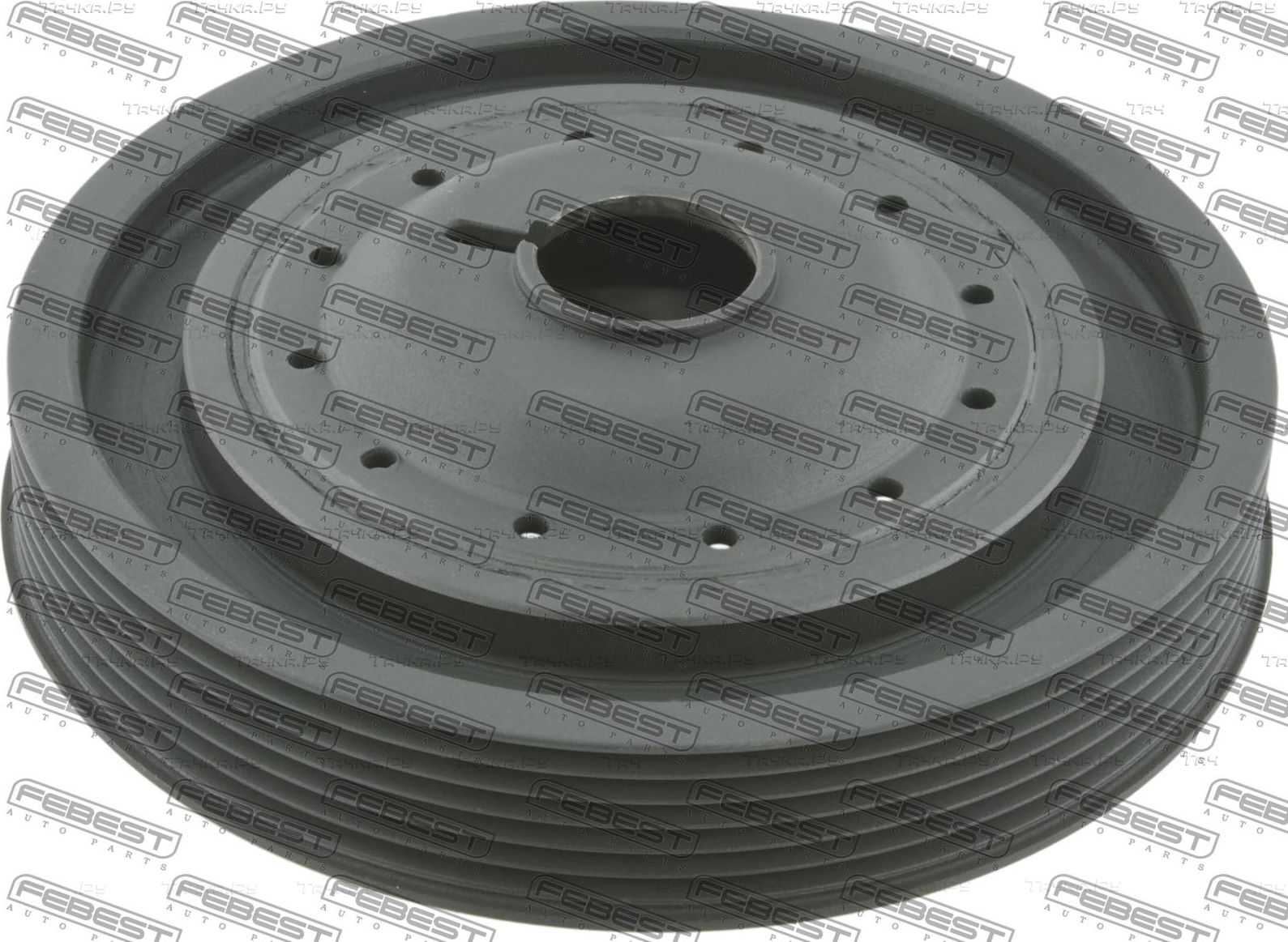 Шкив коленвала Febest для Nissan Kubistar X76 2003-2026. Артикул RNDS-K9K
