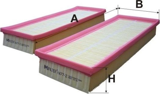 Воздушный фильтр MFilter для PUCH G-modell W463 1997-2001. Артикул K 477-2