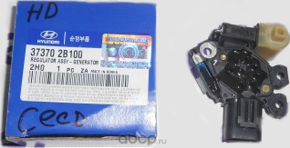 Реле-регулятор напряжения генератора Hyundai / KIA. Артикул 373702B100