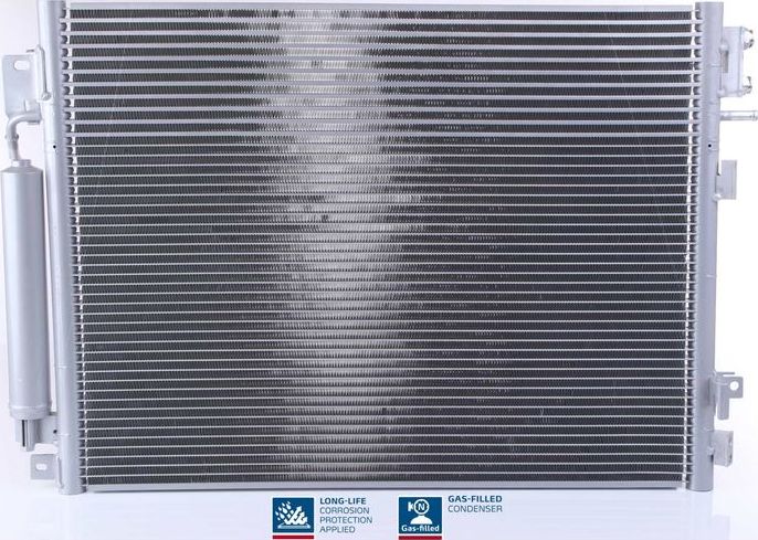 Радиатор кондиционера (конденсатор) Nissens (алюминий). Артикул 941084