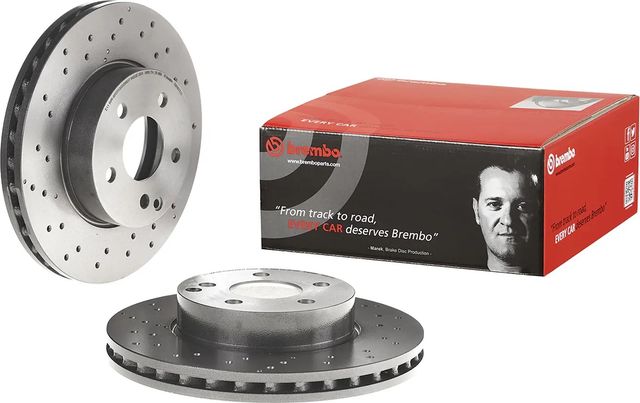 Тормозной диск Brembo PRIME LINE - UV Coated. Артикул 09.A613.51