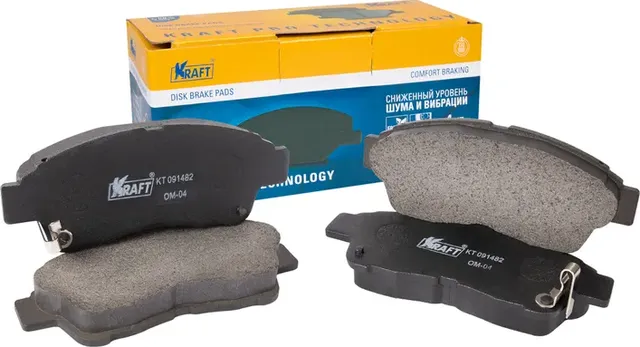 Колодки дисковые передние (Kraft). Артикул KT091482