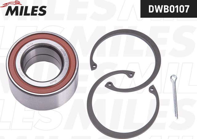 Ступичный подшипник (комплект) Miles задний для Opel Omega B 1994-2003. Артикул DWB0107