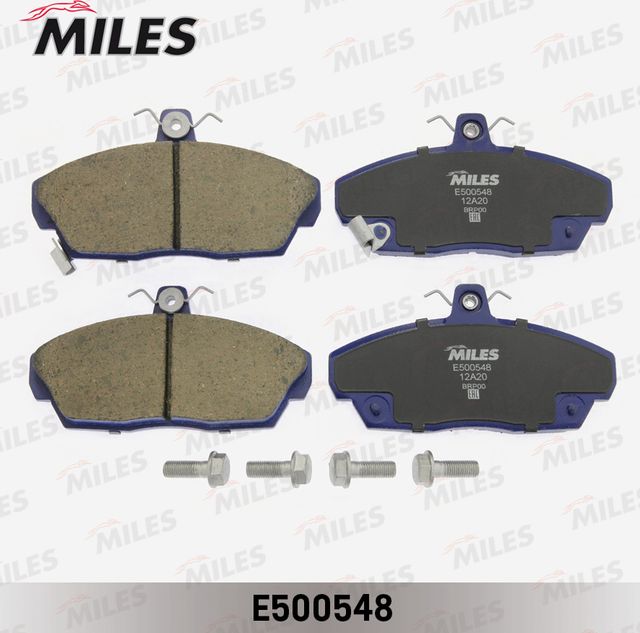 Тормозные колодки Miles (Керамика). Артикул E500548