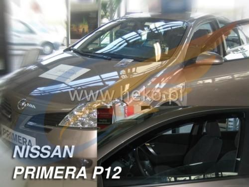 Дефлекторы Heko для окон (передняя пара) Nissan Primera P12 xэтчбек 2002-2008. Артикул 24230