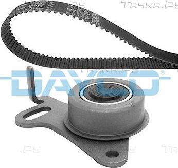 Ремень ГРМ с роликами (комплект) Dayco для Hyundai H-100 1993-1994. Артикул KTB675