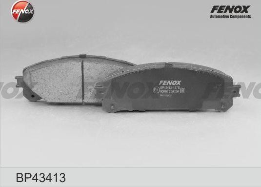 Тормозные колодки Fenox передние для Lexus ES VI 2012-2018. Артикул BP43413