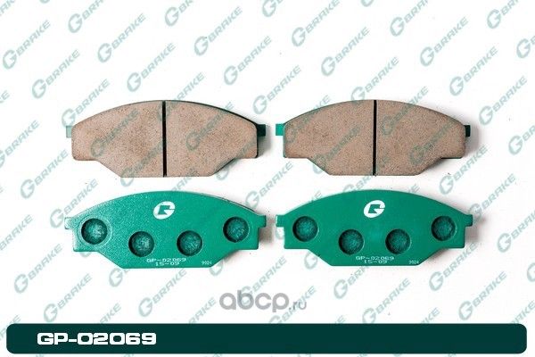 Колодки тормозные (G-Brake). Артикул GP02069