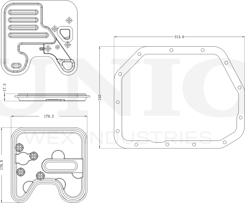 Фильтр АКПП (Unio). Артикул FLT-30009
