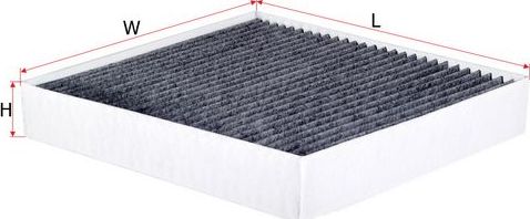 Салонный фильтр Sakura. Артикул CAC-29100