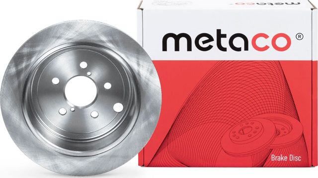 Диск тормозной SUBARU FORESTER/IMPREZA 07- задн. (Metaco). Артикул 3060029