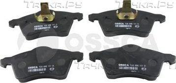 Тормозные колодки OSSCA передние для Volkswagen Transporter T4 1990-2003. Артикул 08566