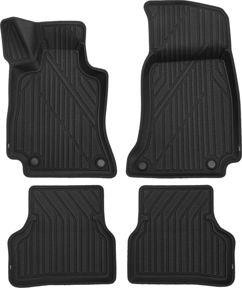Коврики KVEST 3D для салона Mercedes-Benz E-Класс W213 седан 2016-2026. Артикул KVEST3D01856210k