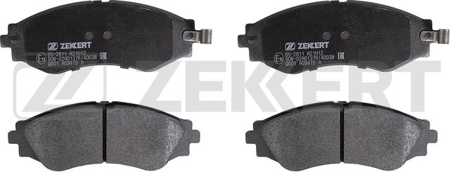 Тормозные колодки Zekkert передние для Daewoo Magnus 1999-2006. Артикул BS-2811