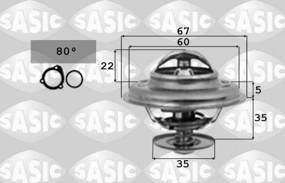 Термостат Sasic. Артикул 9000337