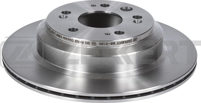 Тормозной диск Zekkert задний для Honda Shuttle I 1994-2004. Артикул BS-6186