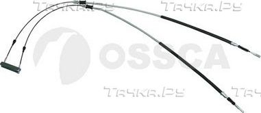 Трос ручника (тросик ручного тормоза) OSSCA. Артикул 29272