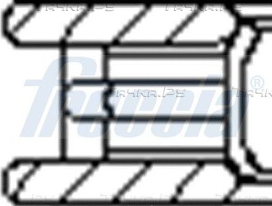 Поршневые кольца Freccia для Opel Ampera I 2011-2015. Артикул FR10-355600