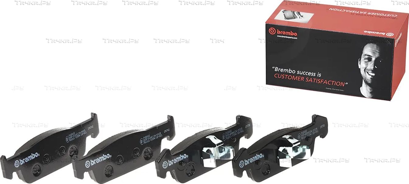 Тормозные колодки Brembo передние для Dacia Sandero II 2012-2026. Артикул P 68 060