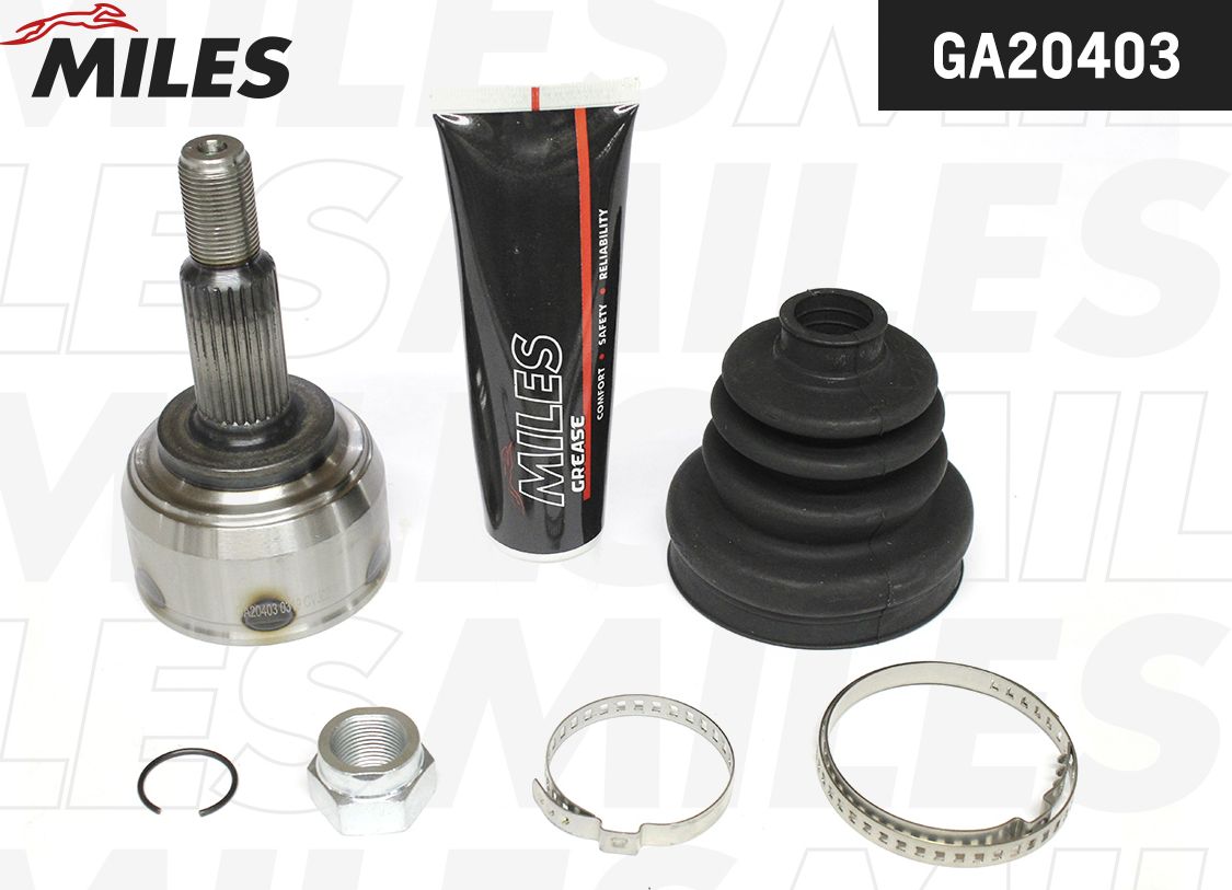Шрус наружный (граната) Miles. Артикул GA20403