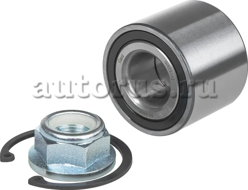 Подшипник ступицы задний RENAULT Clio II/Kangoo/Laguna I GANZ GIK05182 Ganz. Артикул GIK05182