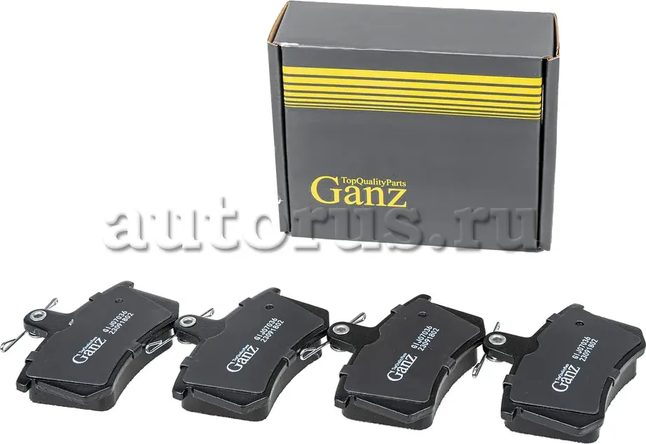 Колодки торм.зад. (Ganz). Артикул GIJ07036