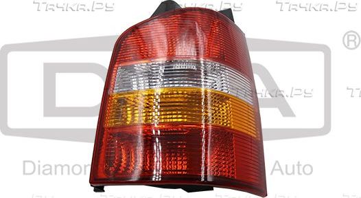 Фонарь задний DPA правый для Volkswagen Transporter T5 2003-2015. Артикул 89450576402