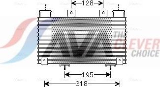 Интеркулер AVA для Ford Ranger II 2006-2012. Артикул MZA4250