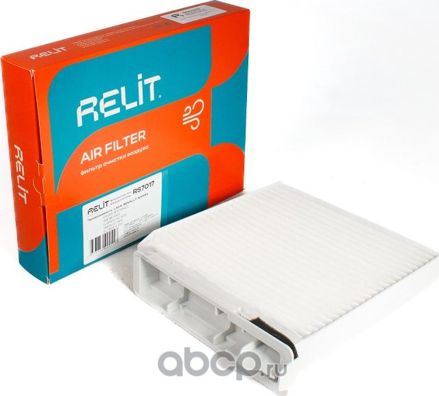 Фильтр салона LADA Largus, Renault Logan дв.1.6, 16 клап. RELIT Relit. Артикул RS7017