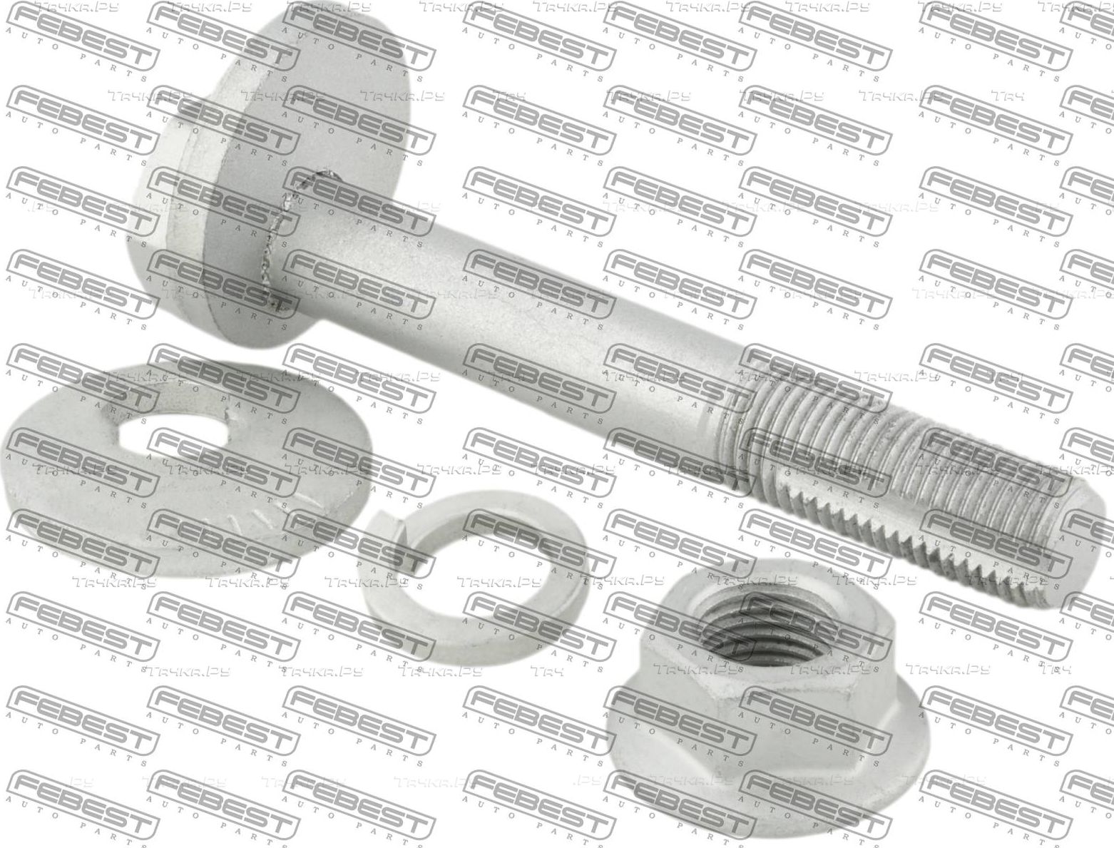 Болт развальный Febest для Kia Mohave I 2007-2026. Артикул 1229-003-KIT