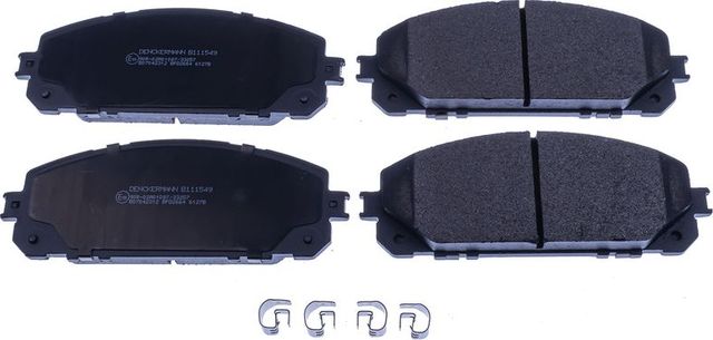 Тормозные колодки Denckermann передние для Jeep Cherokee V (KL) 2013-2026. Артикул B111549