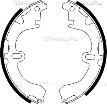 Тормозные колодки Textar задние для Toyota Sprinter Carib III 1995-2001. Артикул 91043100
