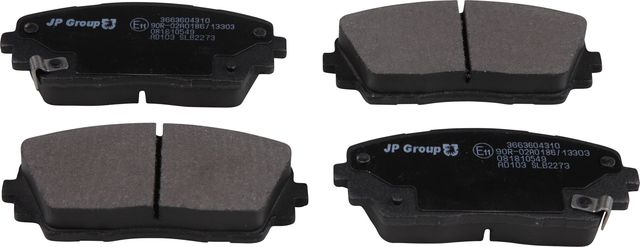 Тормозные колодки JP Group JP. Артикул 3663604310