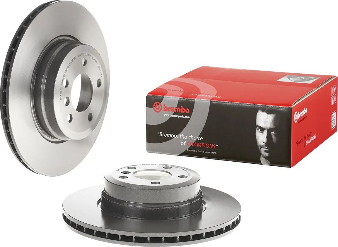 Тормозной диск Brembo PRIME LINE - UV Coated. Артикул 09.9924.11