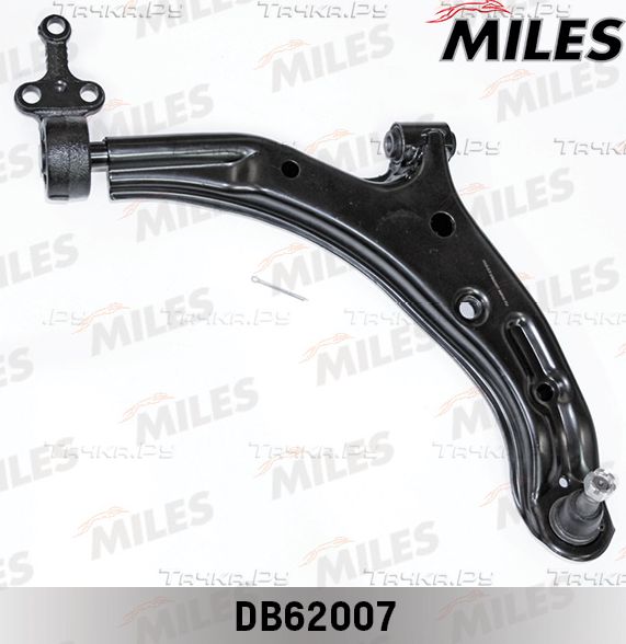 Поперечный рычаг передней подвески Miles правый нижний для Nissan Almera N16 2000-2006. Артикул DB62007
