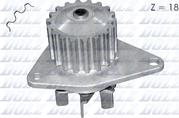 Помпа (водяной насос) Dolz. Артикул C134