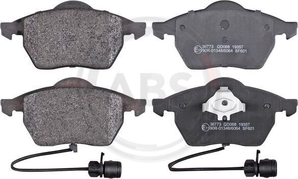 Тормозные колодки ABS передние для Audi A6 I (C4) 1994-1997. Артикул 36773