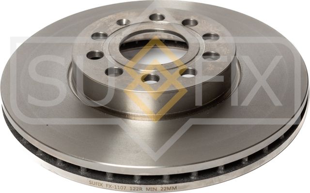 Диск тормозной передний (288x25) (Sufix). Артикул FX1107