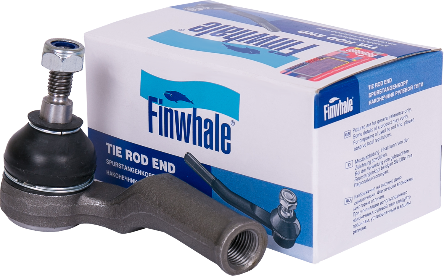 Наконечник рулевой тяги Finwhale. Артикул TRE708