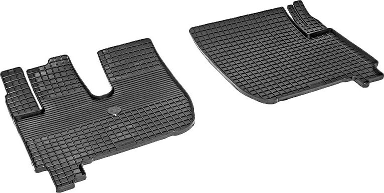 Коврики резиновые Seintex с узором сетка для салона Iveco Stralis 450ES 2005-2026. Артикул 84072