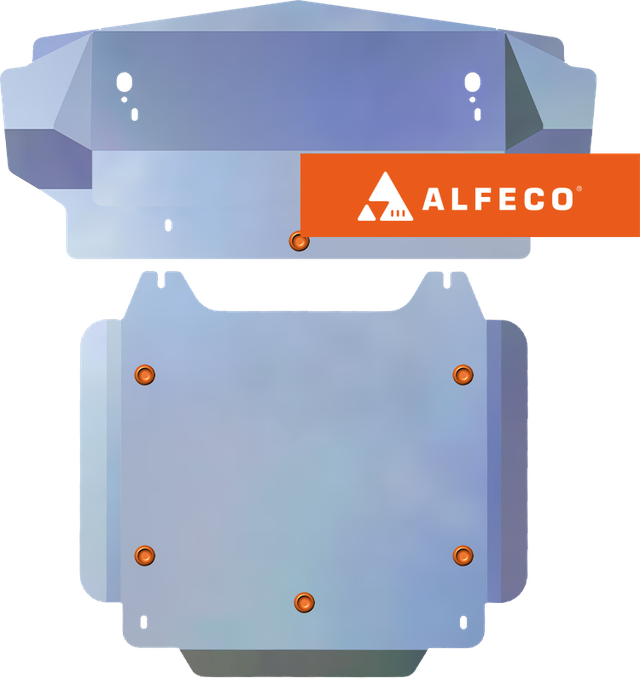 Защита алюминиевая Alfeco для картера Cadillac SRX I 2004-2010. Артикул ALF.37.03al