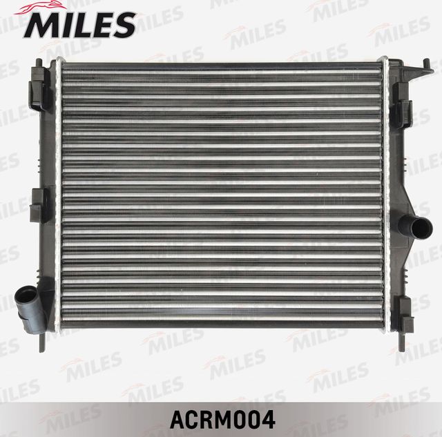 Радиатор охлаждения двигателя Miles для Renault Logan II 2008-2026. Артикул ACRM004