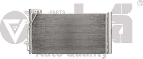 Радиатор кондиционера (конденсатор) Vika. Артикул 22601775301