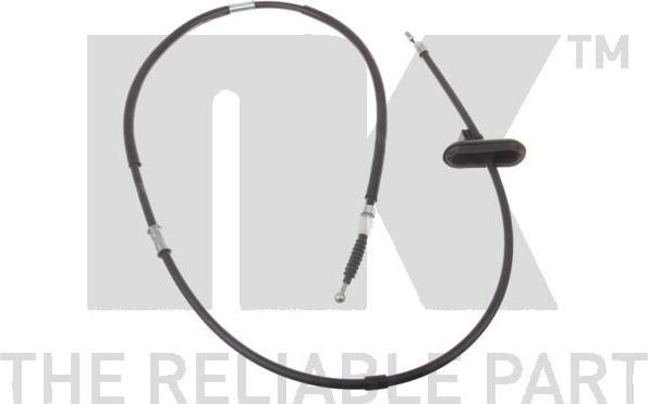 Трос ручника (тросик ручного тормоза) NK. Артикул 9036148