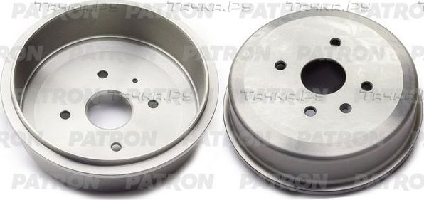Тормозной барабан Patron задний для Chevrolet Rezzo 2005-2008. Артикул PDR1724