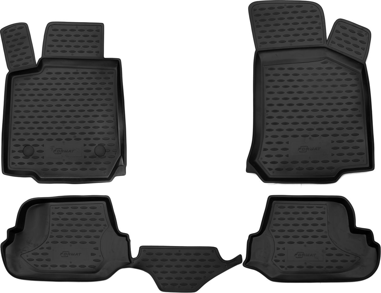 Коврики Format c повышенной износостойкостью для салона Skoda Octavia Tour 1996-2010. Артикул FORMAT.45.09.210k