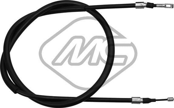 Трос ручника (тросик ручного тормоза) Metalcaucho. Артикул 80591