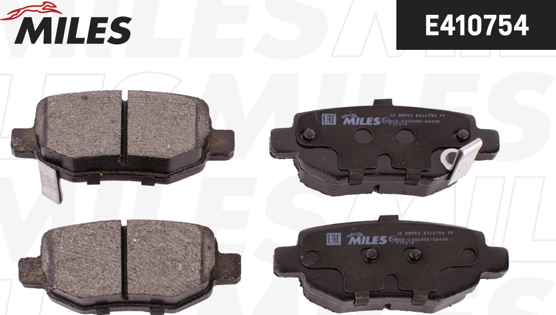 Тормозные колодки Miles. Артикул E410754